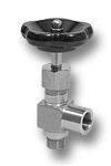 Angle shut-off valve DN6 PN250-image